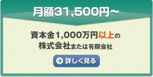 月額31,500円〜 資本金1,000万円以上の株式会社または有限会社