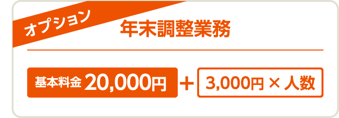 オプション 年末調整業務