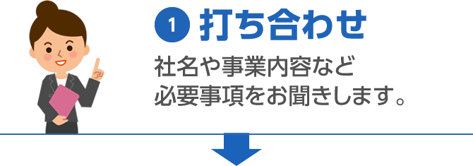 1 打ち合わせ